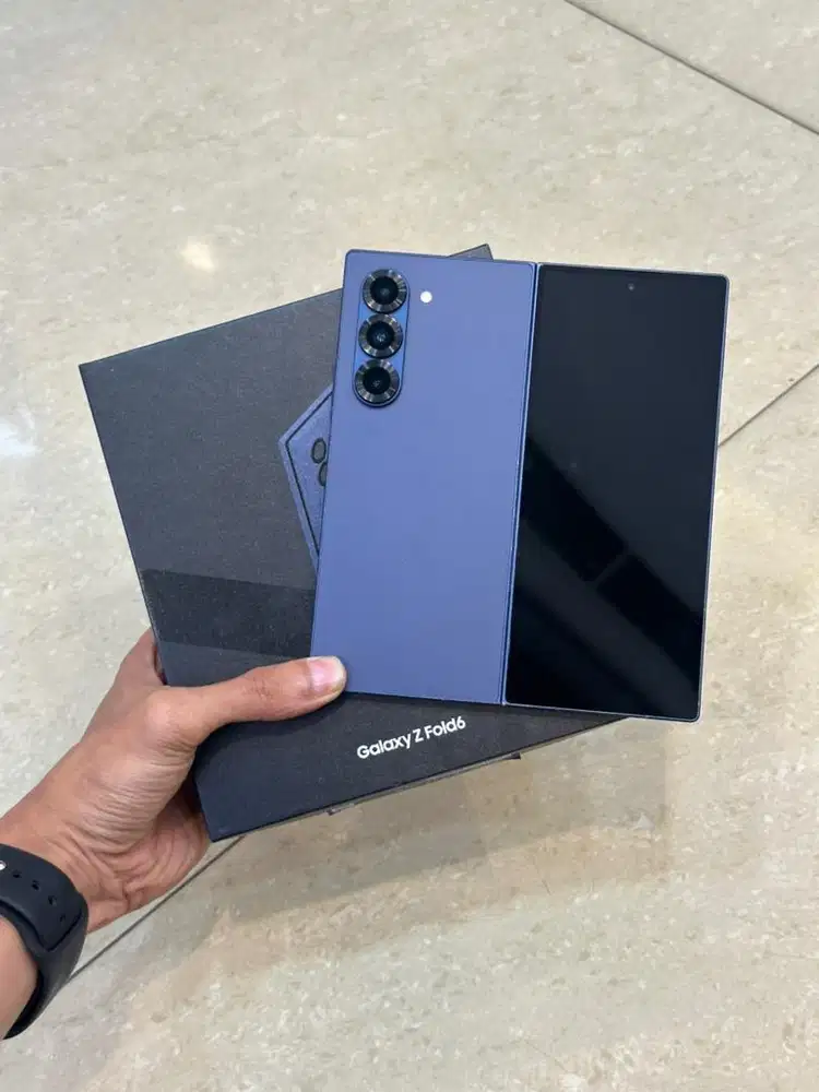 SAMSUNG GALAXY Z FOLD 6 12/512GB NAVY RESMI SEIN