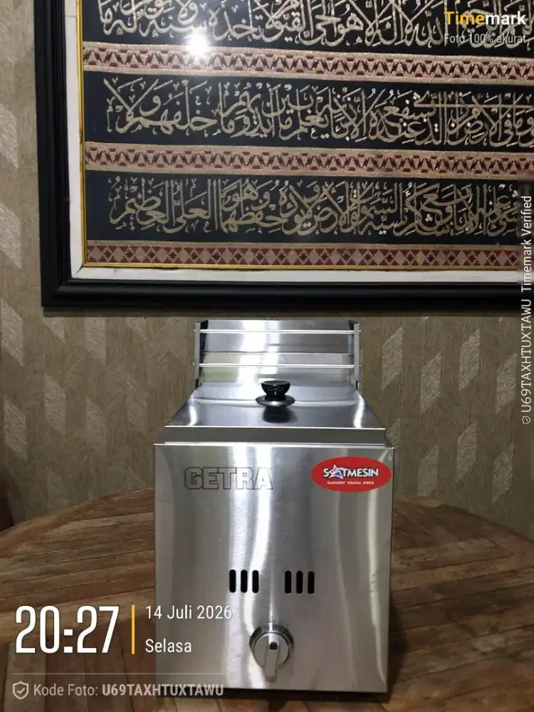 Satmesin - Getra Gas Deep Fryer Table