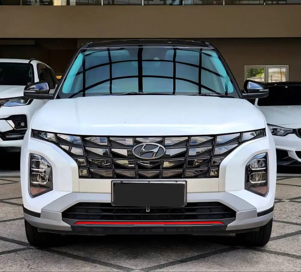 KM 30 RB!! HYUNDAI CRETA PRIME PANORAMIC SUNROOF 2022 WHITE