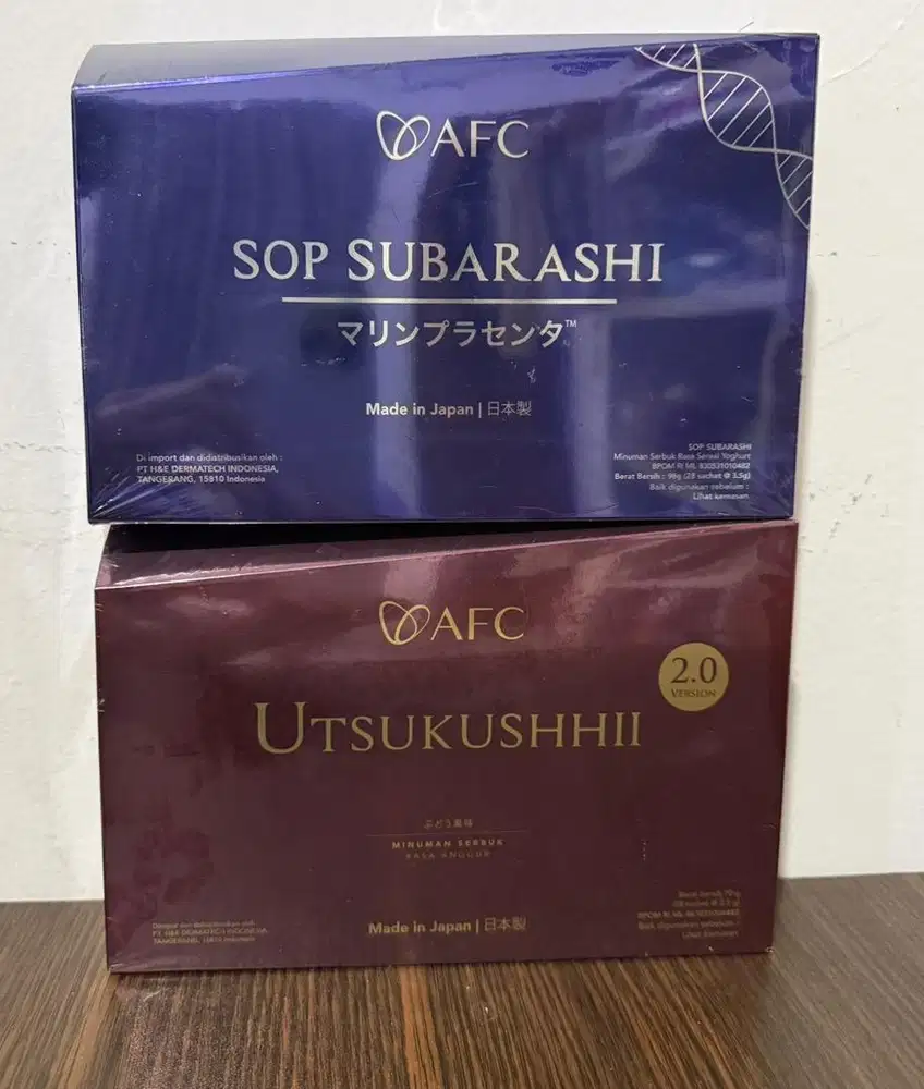 SOP SUBARASHI dan SOP UTSUKUSHHI
