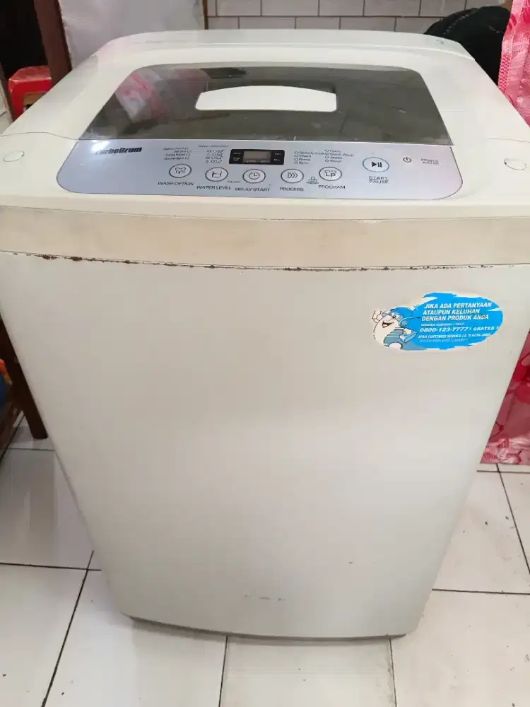 Mesin cuci LG 8kg normal siap pakai