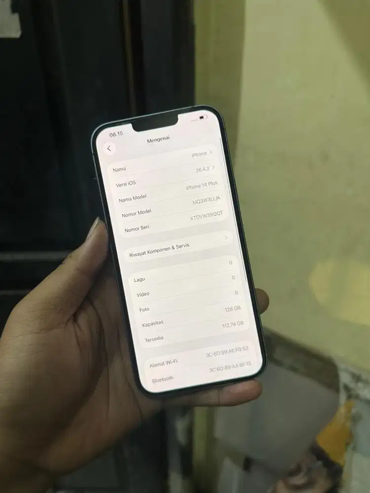 Iphone 14 plus 128 inter
