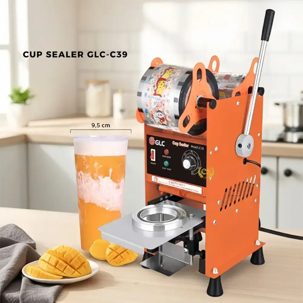 Mesin pres cup minuman barang baru