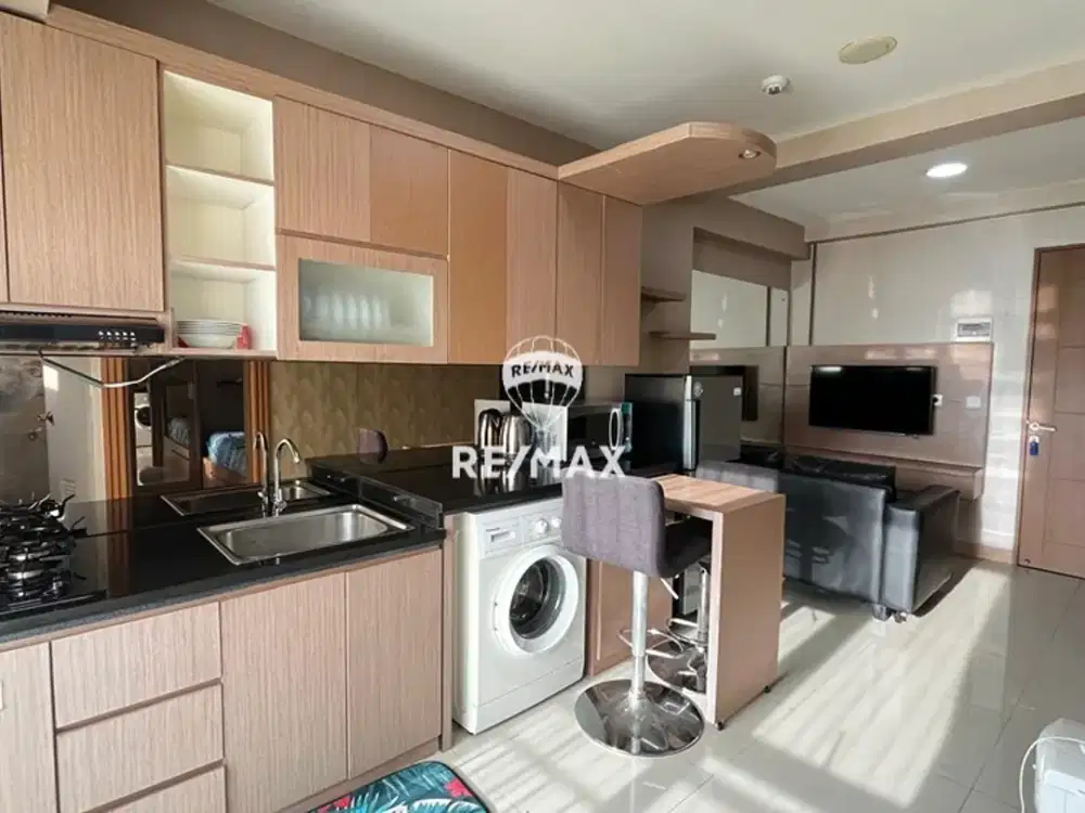 Disewakan 2BR Oak Tower A Lantai 12 – Full Furnish, Hadap Barat, Sky Garden, Gym & Kolam Renang