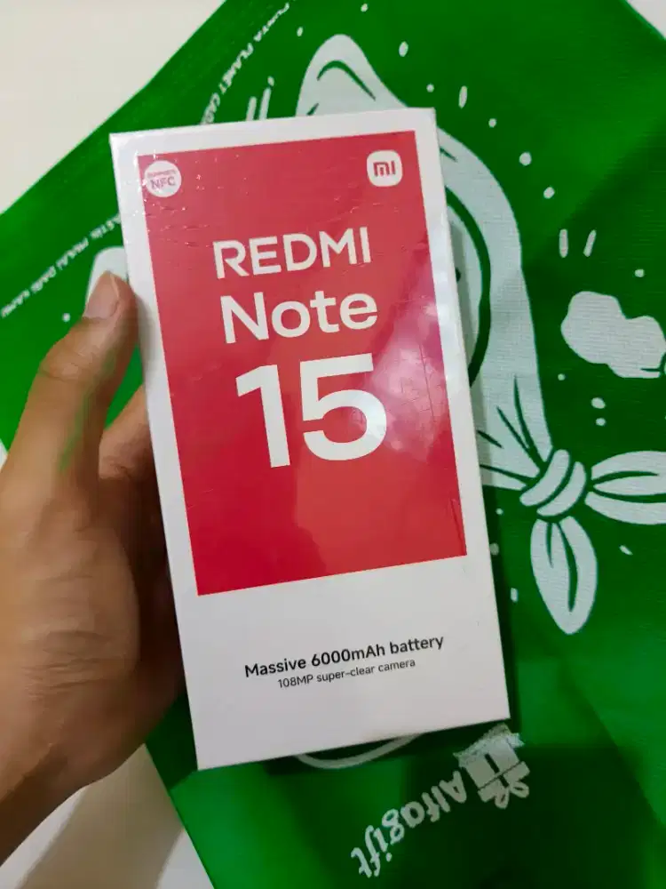 redmi note 15 4g 8/128 unit baru segel resmi