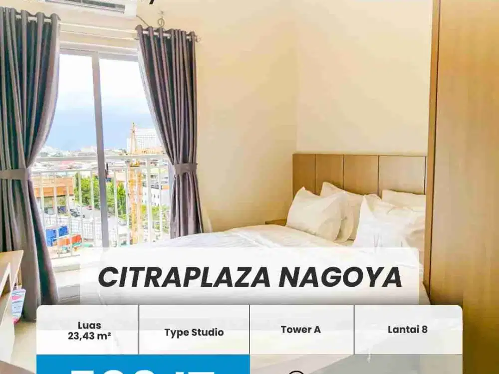 DIJUAL APARTEMEN MEWAH CITRA PLAZA NAGOYA, BATAM