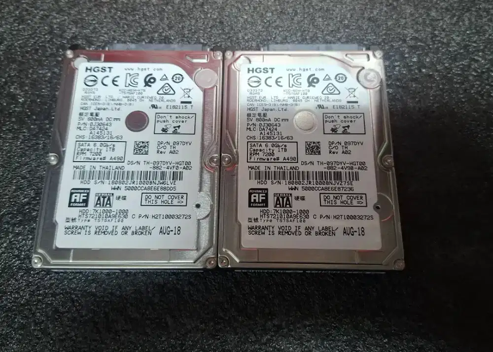 Hardisk 1TB 2.5 Inch Sentinel Sehat
