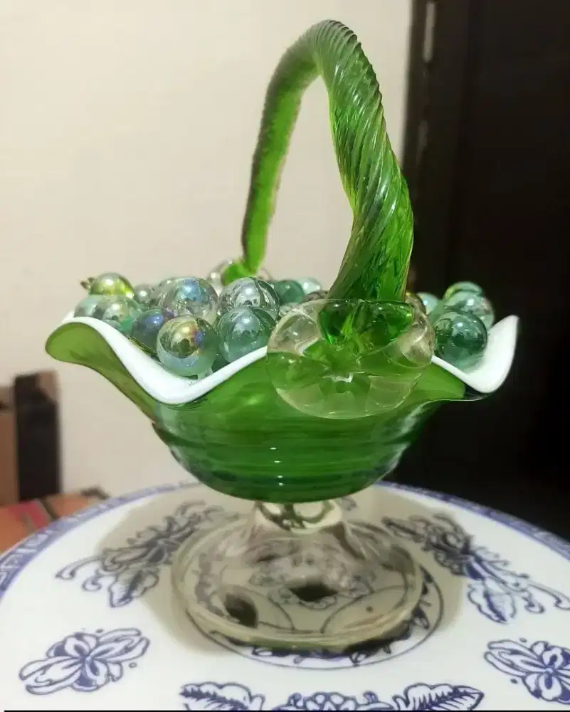 Keranjang Kristal Hias