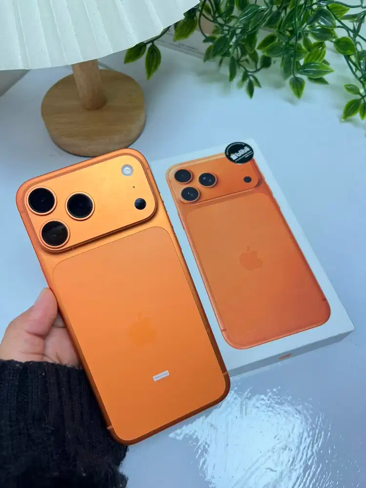 Iphone 17 Promax 256GB Cosmic Orange Resmi (Baru beli 27/06/2026)