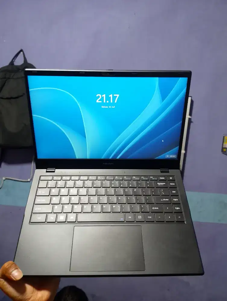Laptop advan soulmate mulus