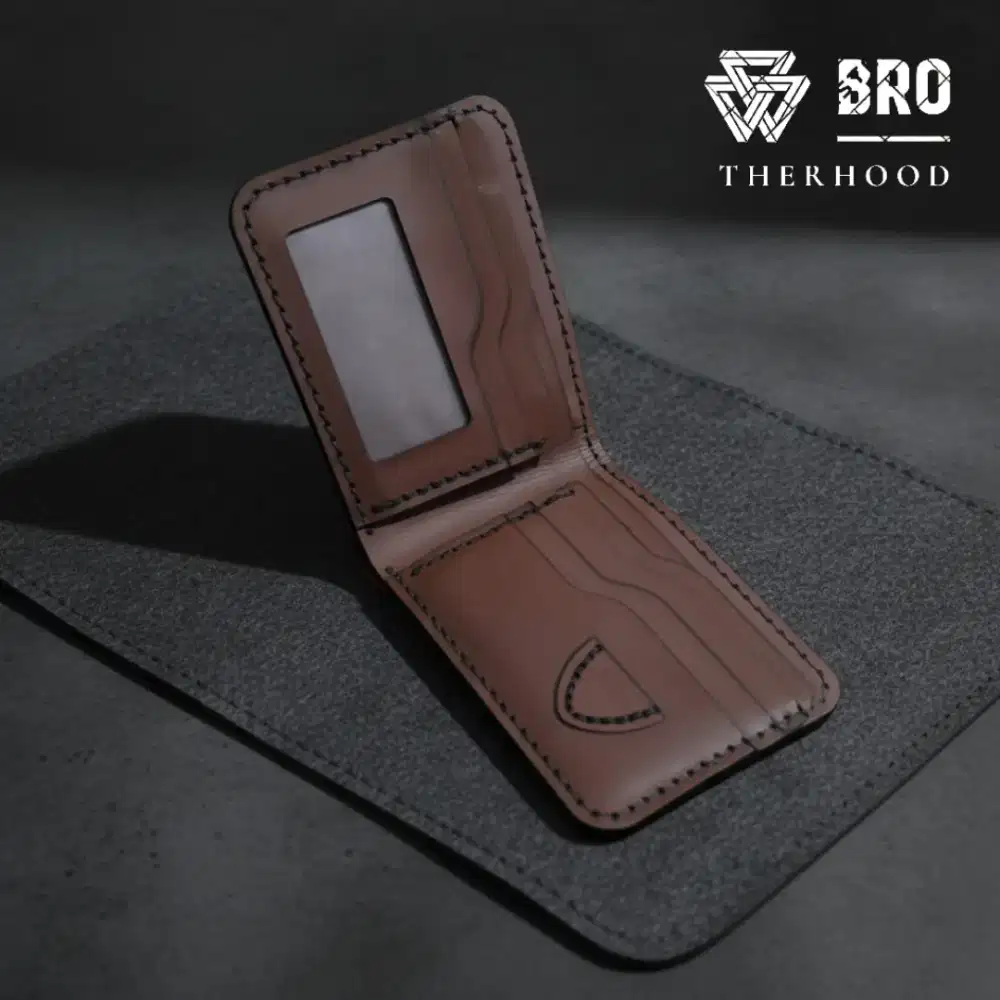 Dompet pria kulit sapi asli full kulit tanpa furing