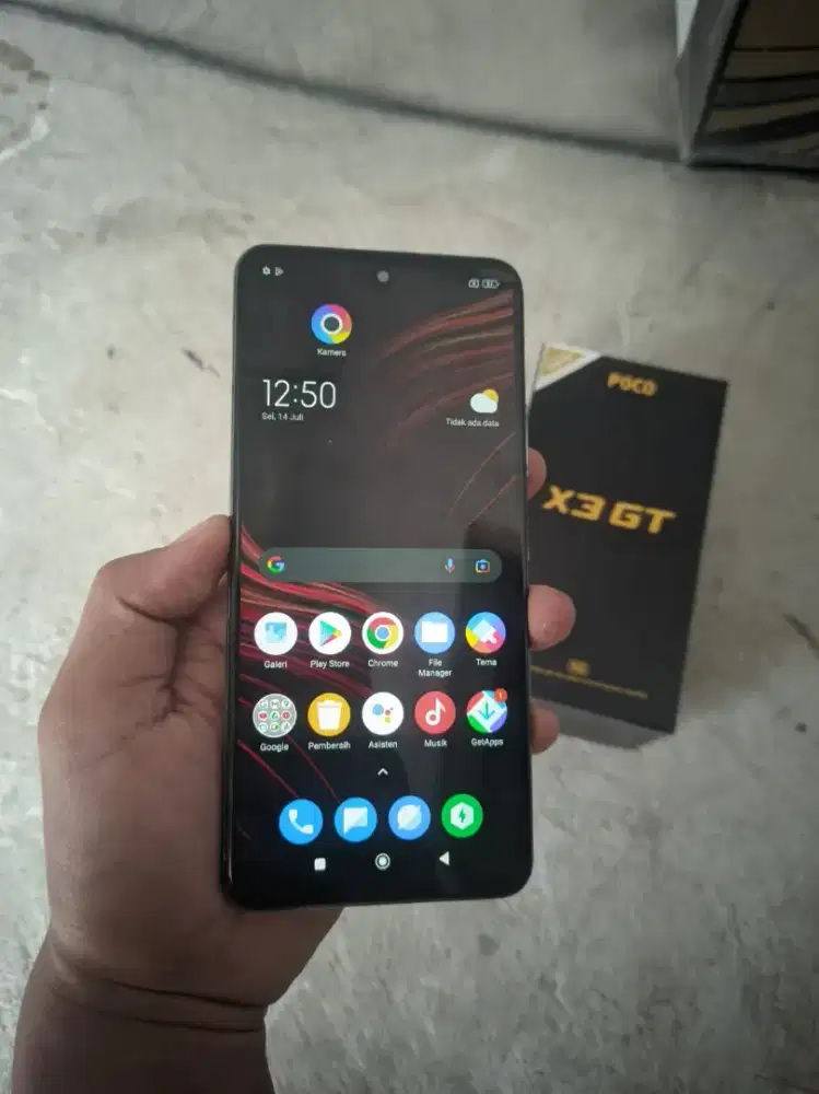 Poco x3 gt 5g 8/256gb lengkap nominus