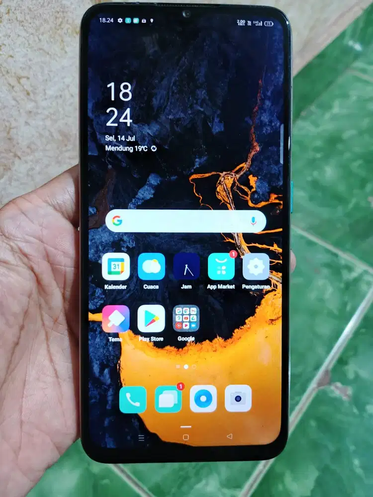 Oppo a5 2020 ram 4+3/128 type c