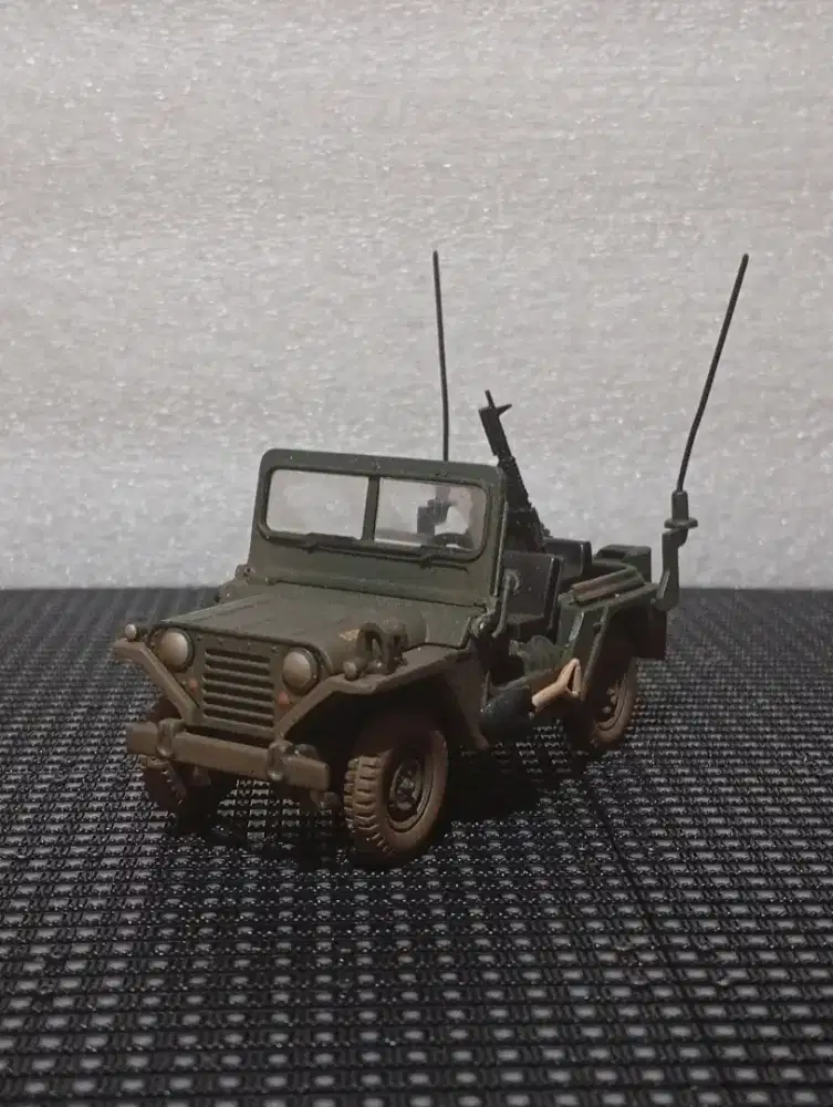 DIECAST JEEP MILITER USMC M151A1 MUTT (RARE)