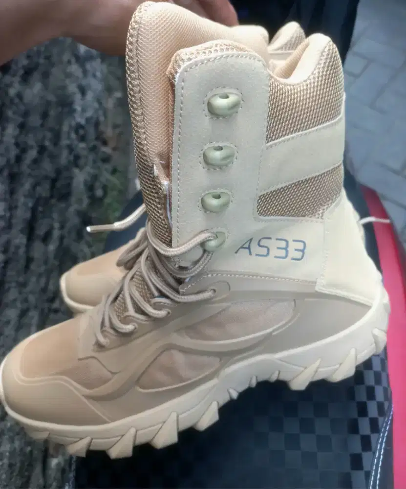 Sepatu tactical boot A533 baru