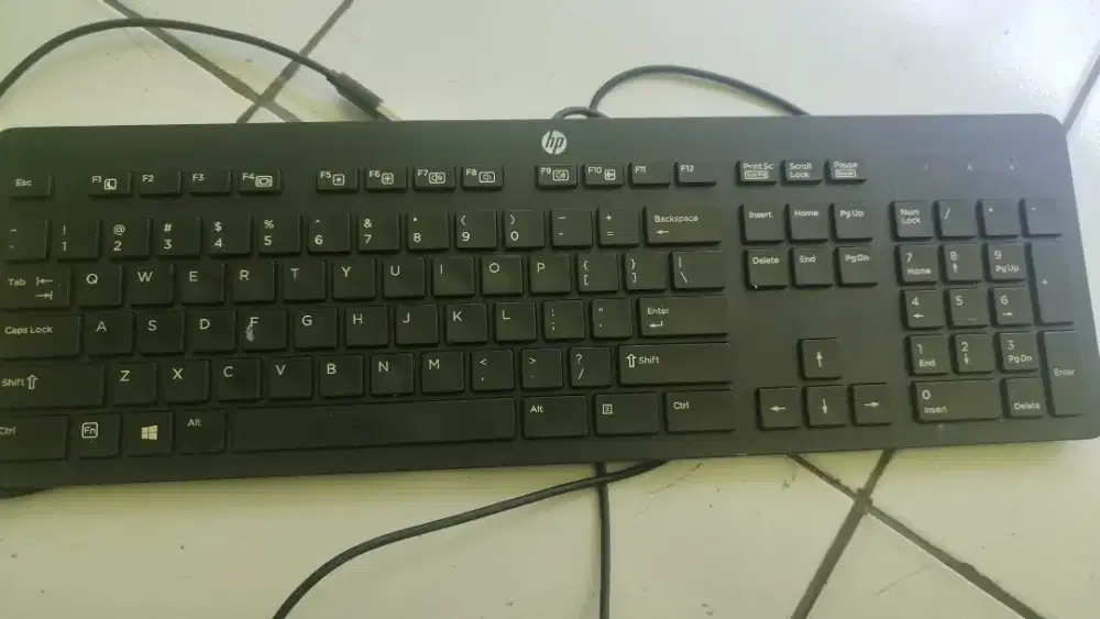 Keyboard CPU komputer HP builtup USB normal