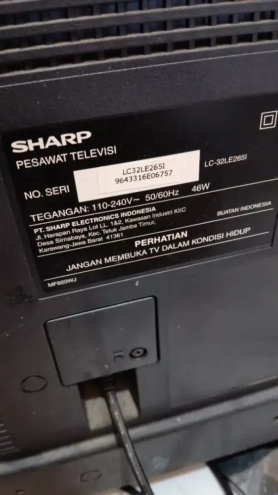 tv Sharp 32 inch