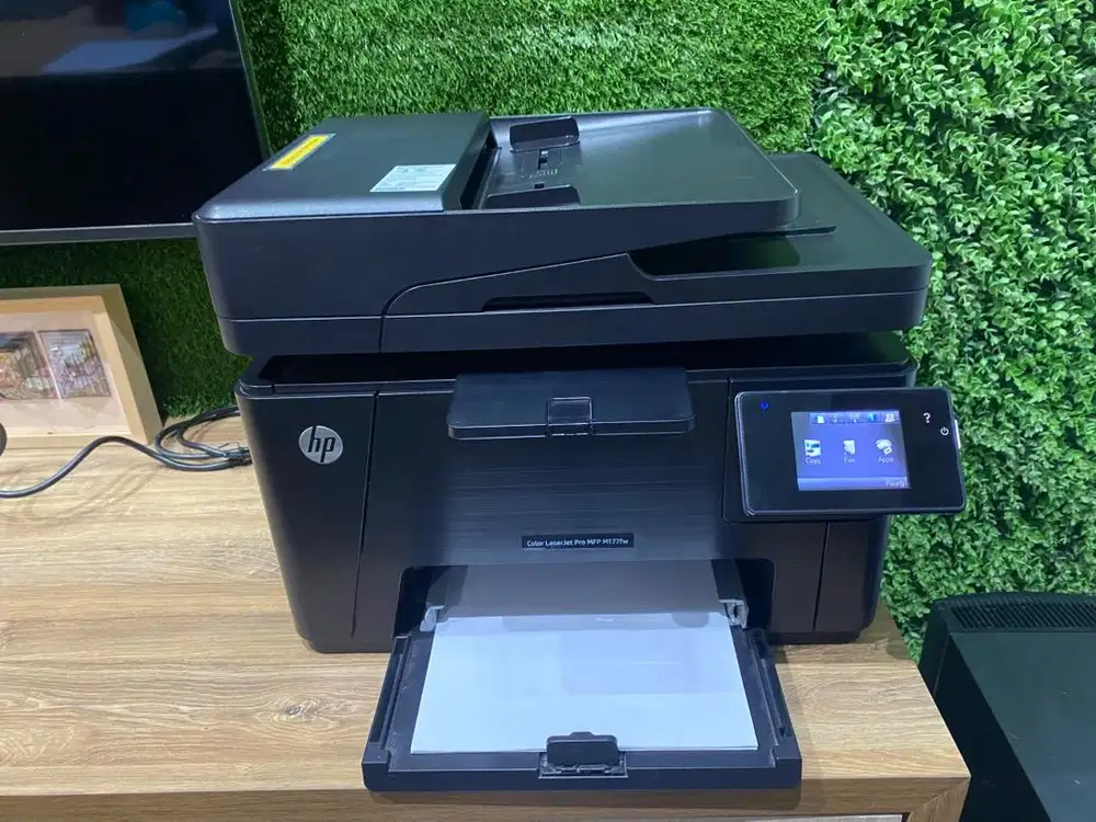 Printer Multifunction Color Laserjet Hewlett Packard MFP M177fw