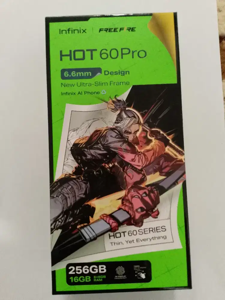 Hp Infinix Hot 60 Pro (256GB / 8+8GB RAM)