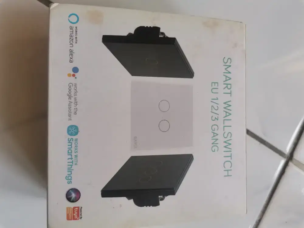 Bardi smart light wallswitch EU 2 gang white