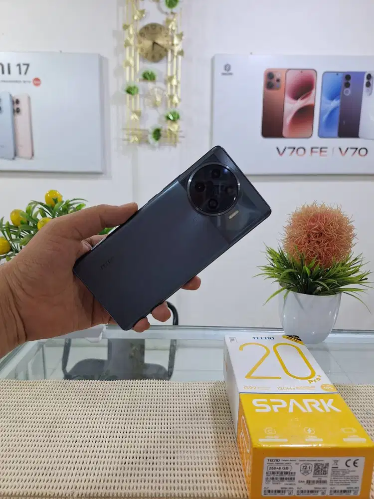 Tecno Spark 20 Pro Plus Ram 8+8Gb/ 256Gb Fullset Mulus Ori Like New