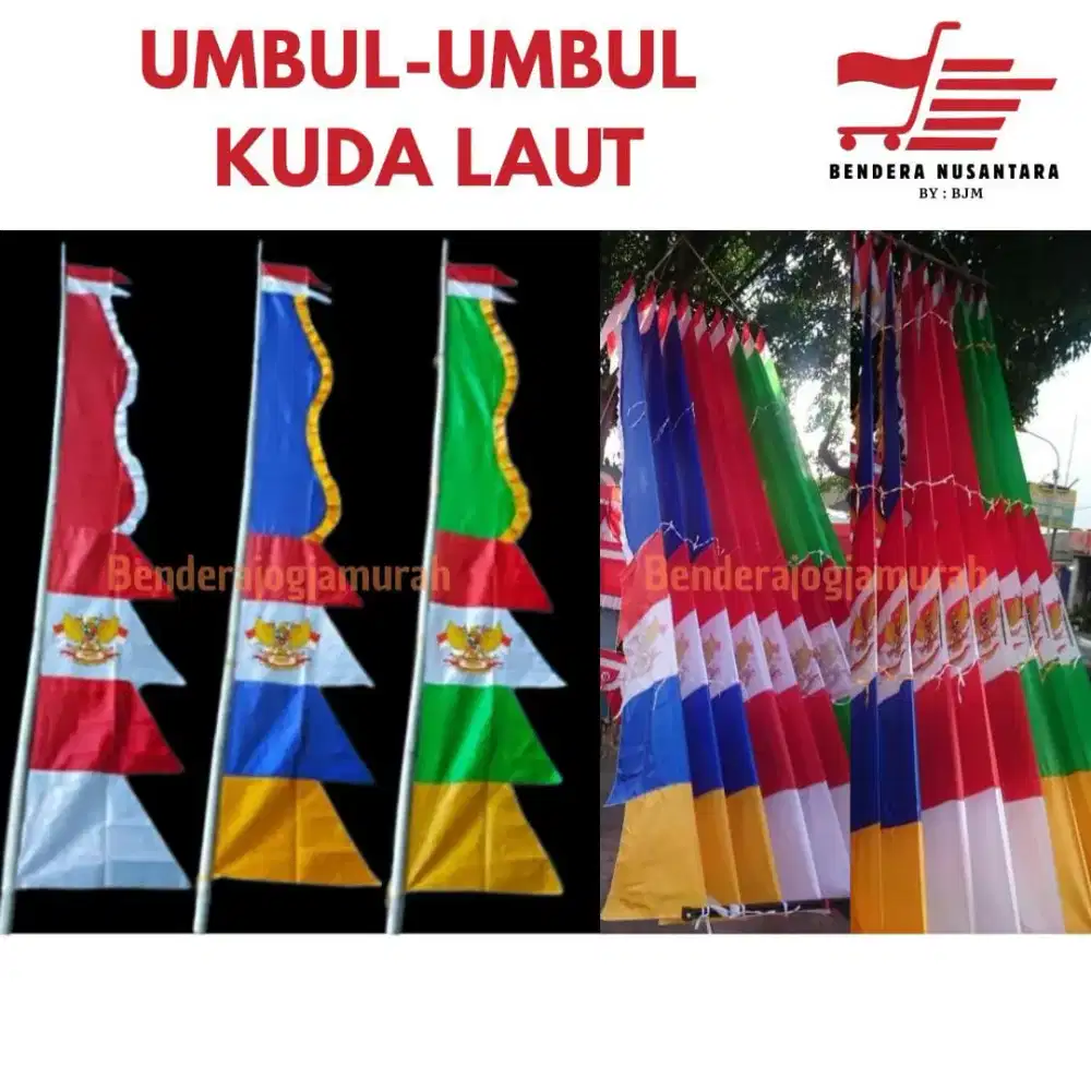 Umbul-umbul model kuda laut