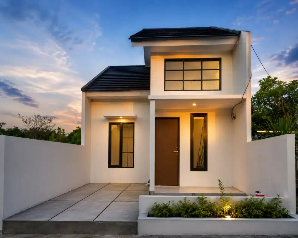Rumah Murah Minimalis Plafon tinggi