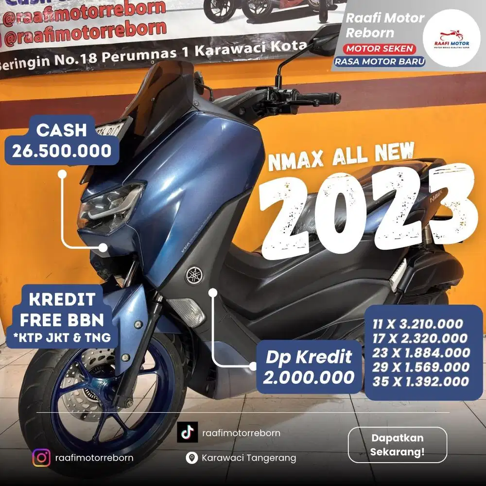[FREE BBN] ALL NEW NMAX 155 2023