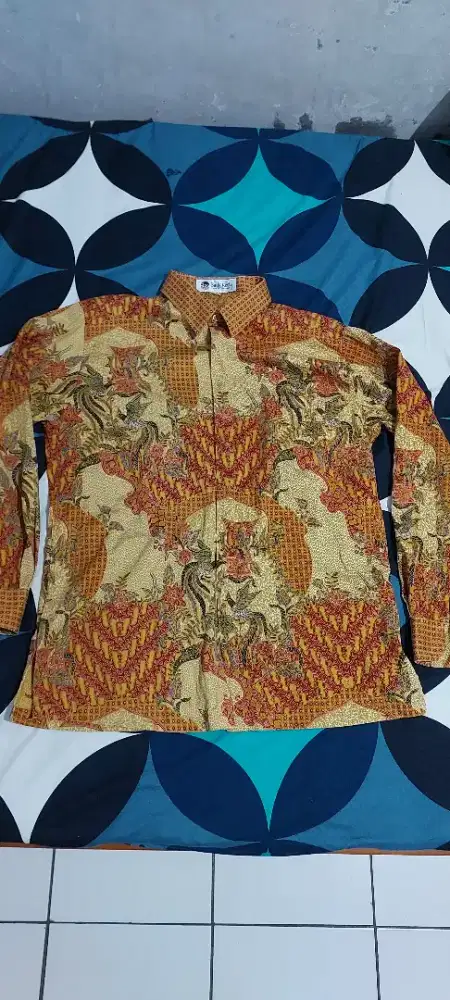 Baju Kemeja Batik Keris Lengan Panjang