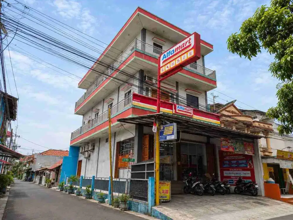 DIJUAL – Ruko 3 Lantai + Franchise Alfamart Aktif di Bekasi