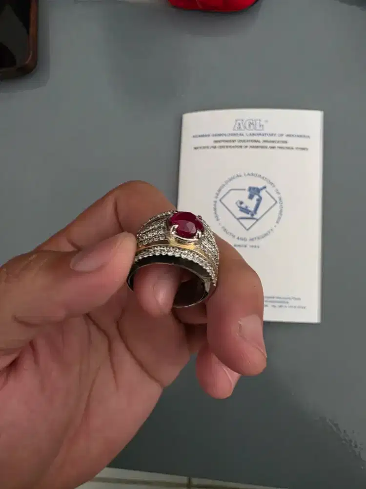 Natural Ruby Red Mozmbique 3,45ct
