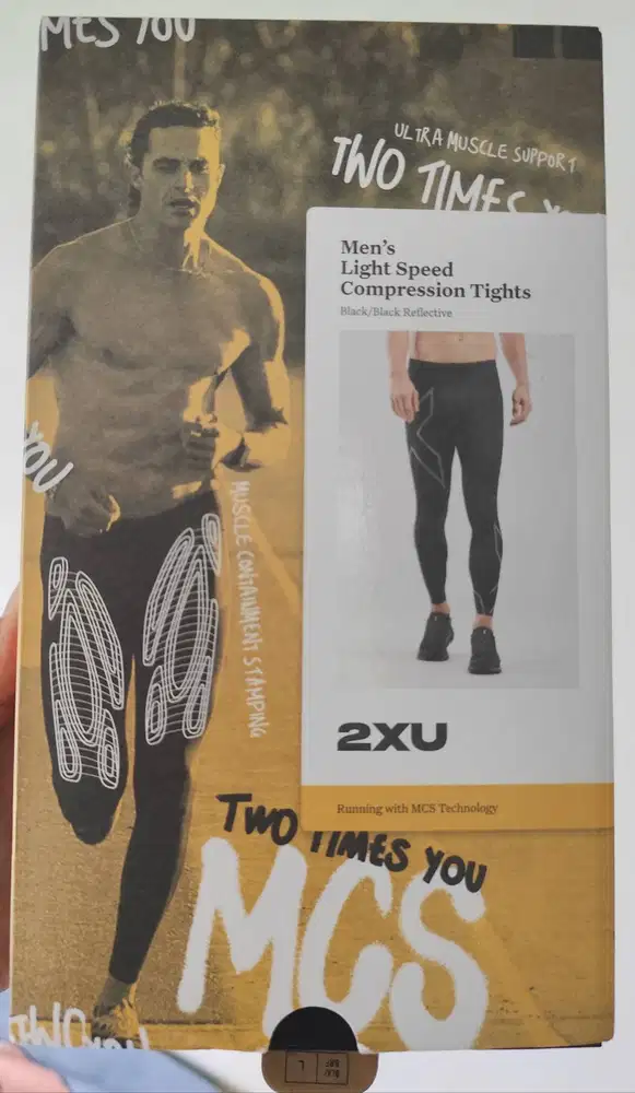 2XU Men's Light Speed Compression Tights