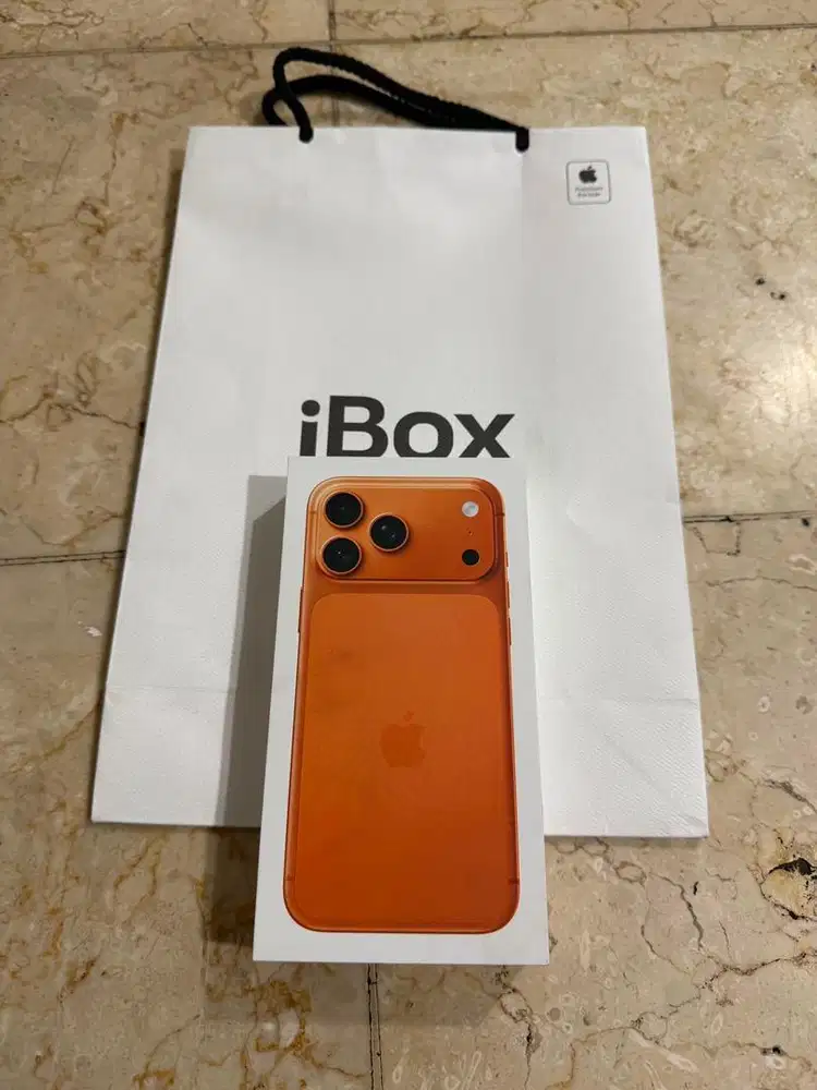 iphone 17 promax 512 cosmic orange segel