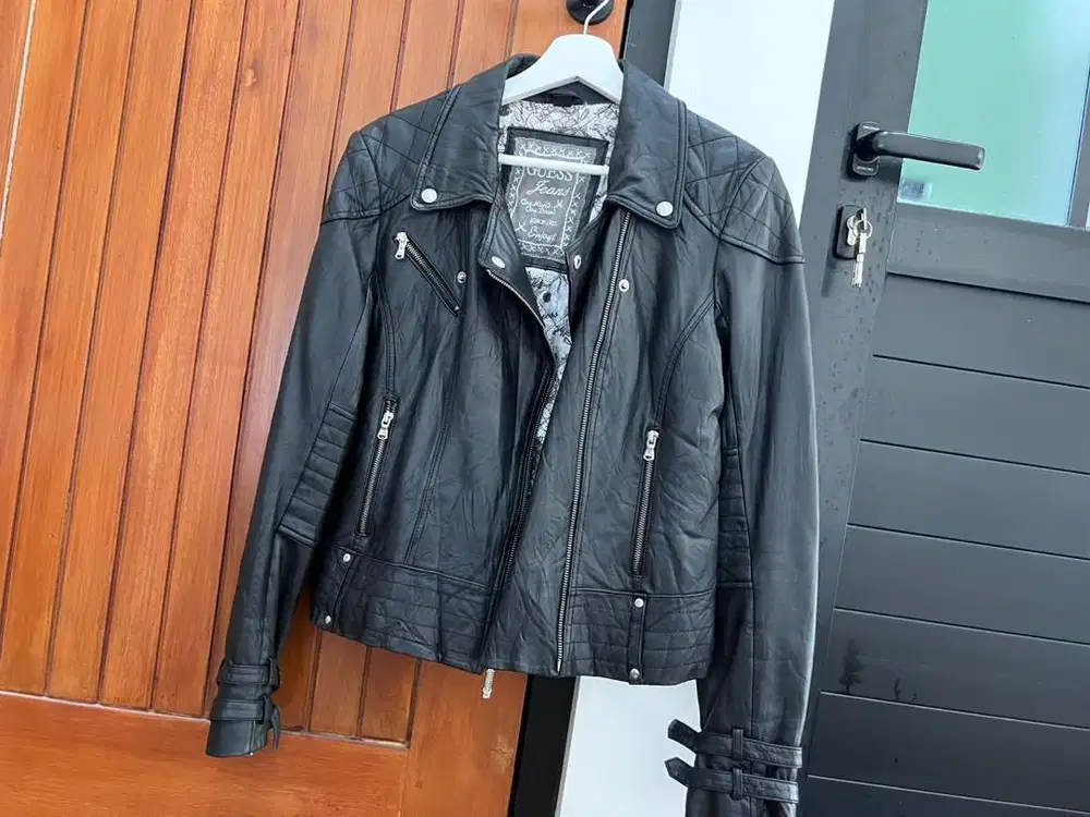 Jacket Ramones Bikers GUESS 100% authentic