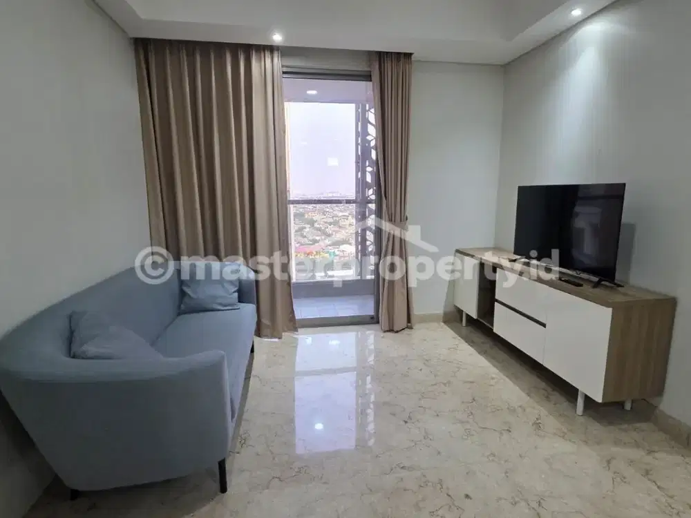 Disewakan Apartemen Gold Coast PIK, 2BR, 90m², Full Furnish