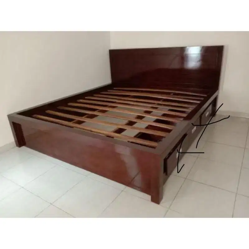 Dipan jati minimalis
