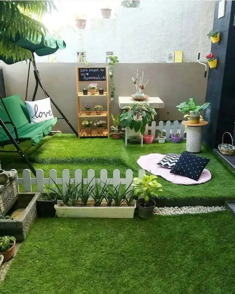 Jual rumput sintetis / rumput palsu