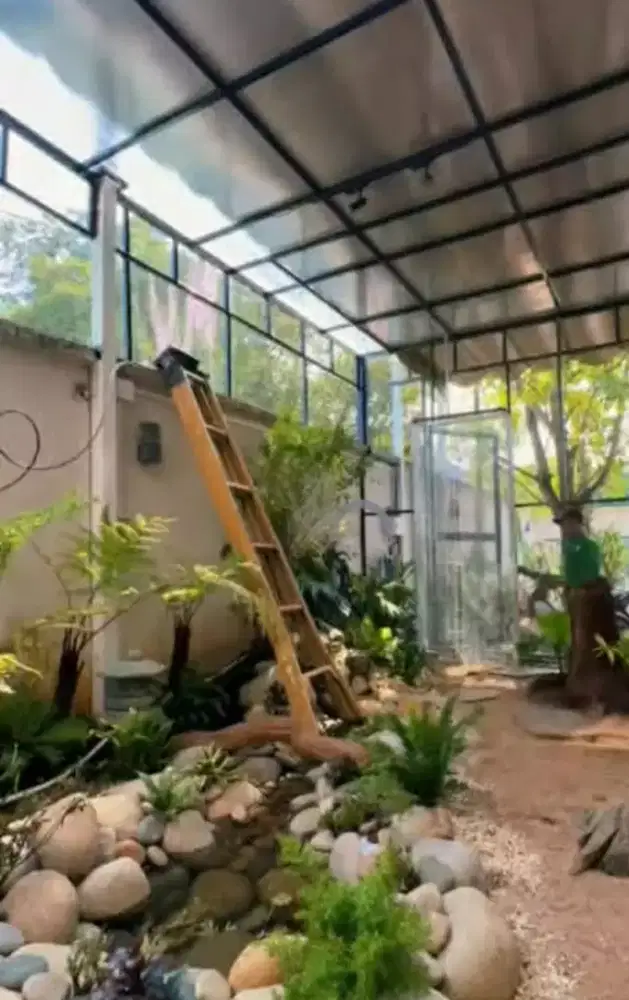 Tukang taman Aviary kandang burung