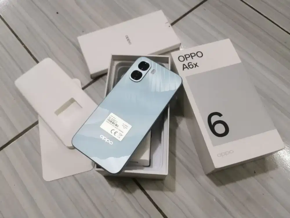 Oppo A6x
Ram 8+16/128