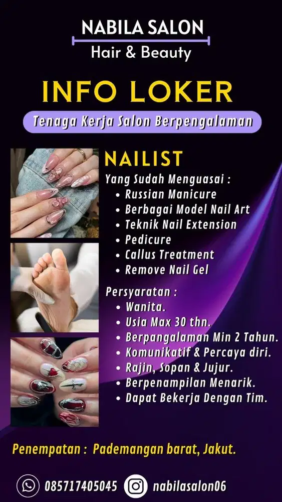 Loker Capster Salon & Nailist
