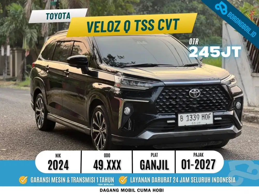 TOYOTA VELOZ Q TSS CVT 2024 TERMURAH