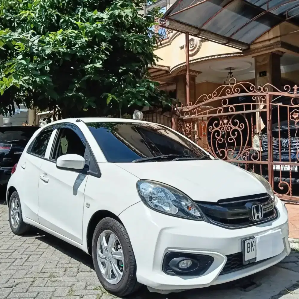 Honda Brio 1.2 E CVT 2018 Matic Putih