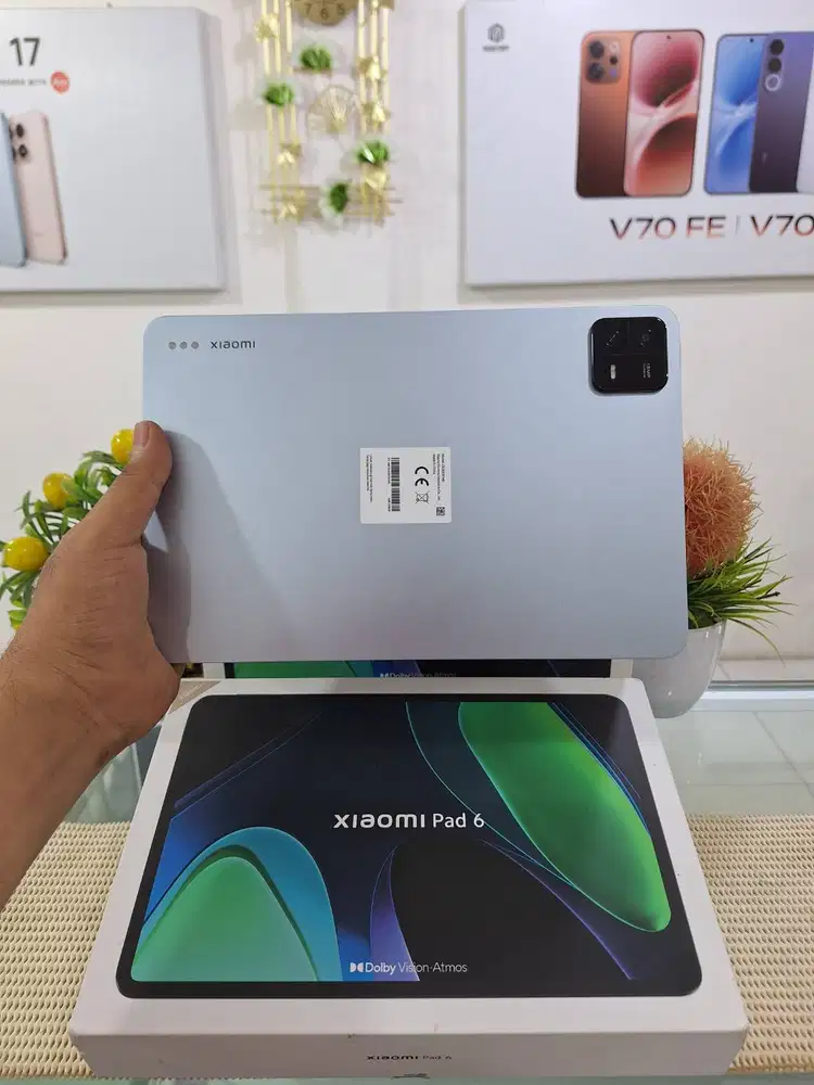 Xiaomi Pad 6 Ram 8+8Gb/ 256Gb Fullset Mulus Original 100% Like New