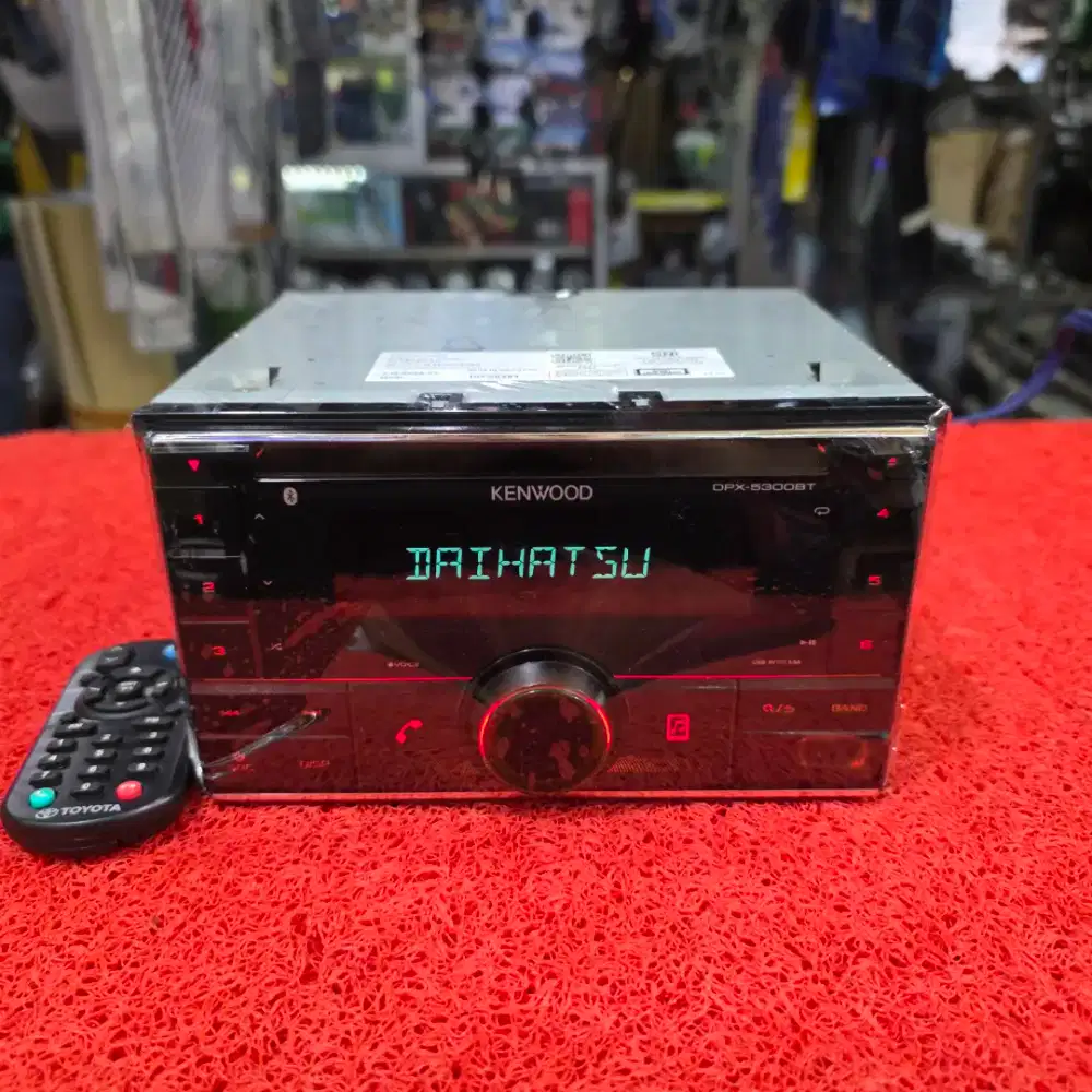 Head Unit KENWOOD DPX-5300BT Bluetooth USB CD Aux Radio ex DAIHATSU