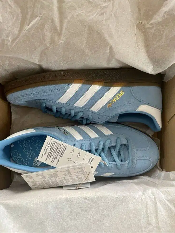 Sepatu Adidas Spezial Ice Blue Uk.38