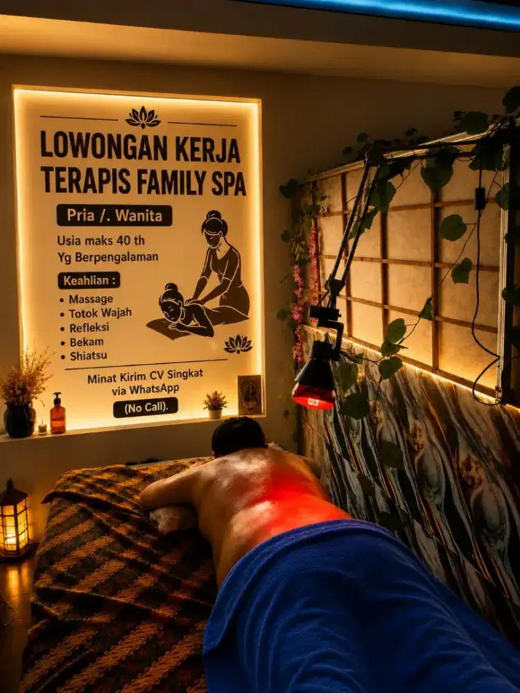 Lowongan Spa Terapis