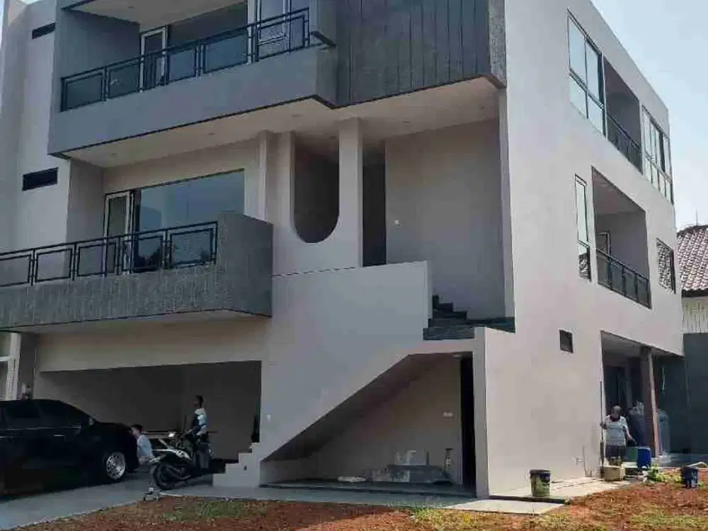 Dijual Luxury Brand New Hoek House Sutera Jelita 3 Lantai Alam Sutera