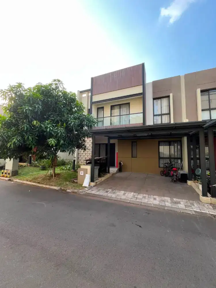 Rumah Siap Huni sudah full furnished di Cluster Carson Gading Serpong