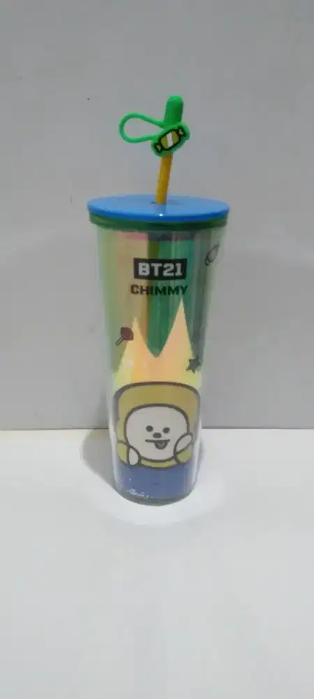 TUMBLER/BOTOL MINUM 800ml Merek MINISO BTS ARMY