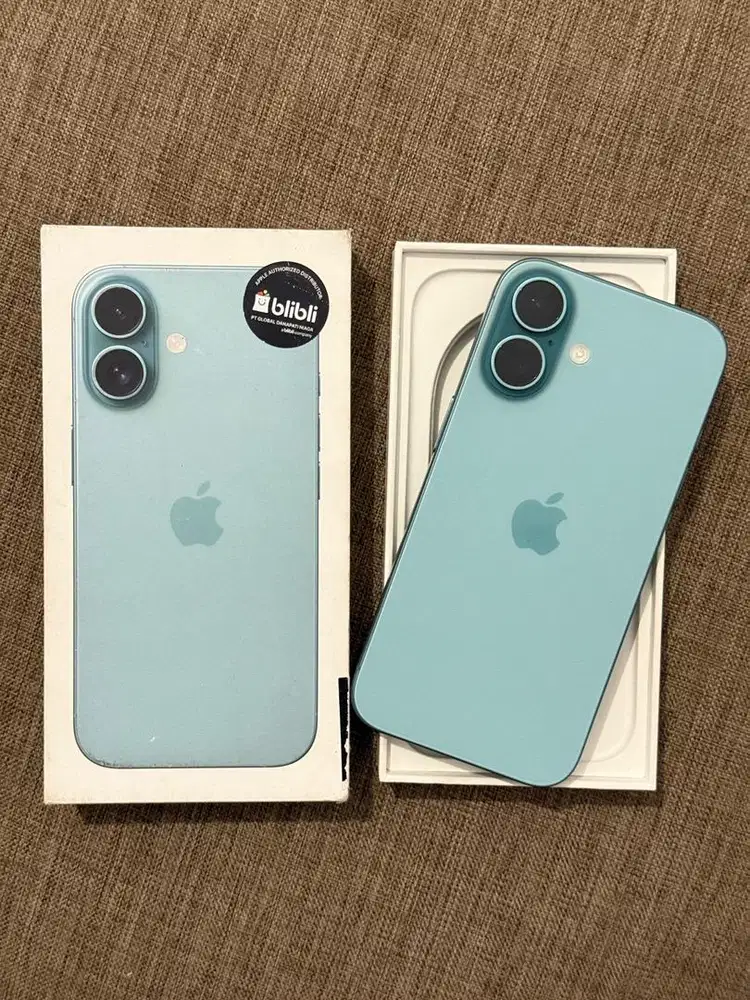 Iphone 16 128gb Blibli garansi on mulus